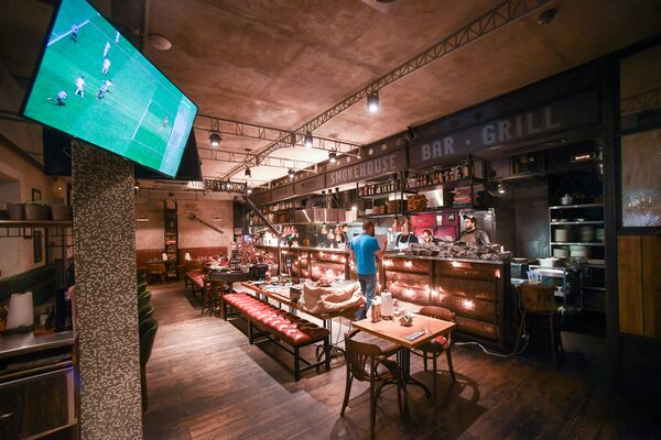 Ресторан Smoke BBQ в Санкт-Петербурге Ресторан Smoke BBQ в Санкт-Петербурге