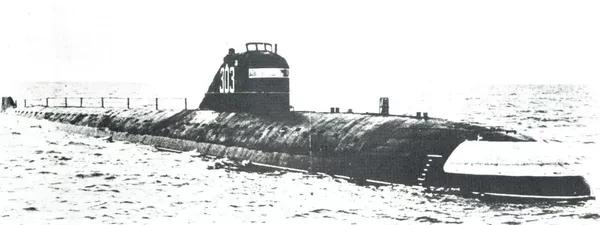 Атомная подводная лодка К-3 Ленинский комсомол (проекта 627)