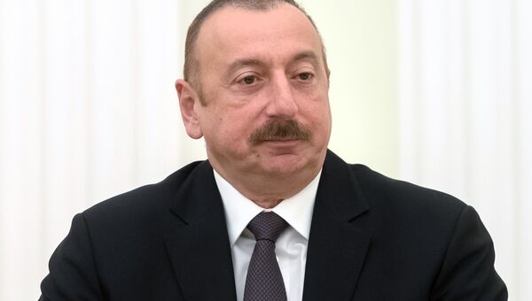 Президент Азербайджана Ильхам Алиев. Архивное фото Президент Азербайджана Ильхам Алиев. Архивное фото