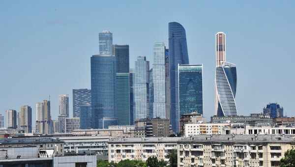 Небоскребы Московского международного делового центра Москва-сити Небоскребы Московского международного делового центра Москва-сити