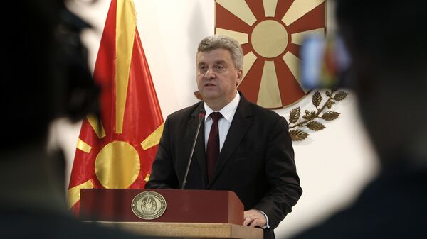 Президент Македонии Георге Иванов, архивное фото Президент Македонии Георге Иванов, архивное фото