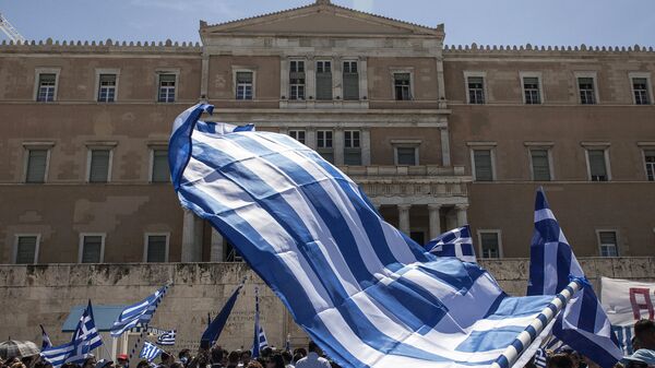 Здание парламента Греции в Афинах Здание парламента Греции в Афинах