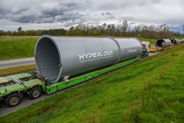 Труба Hyperloop Transportation Technologies Труба Hyperloop Transportation Technologies