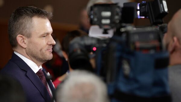 Премьер-министр Словакии Петер Пеллегрини. Архивное фото Премьер-министр Словакии Петер Пеллегрини. Архивное фото