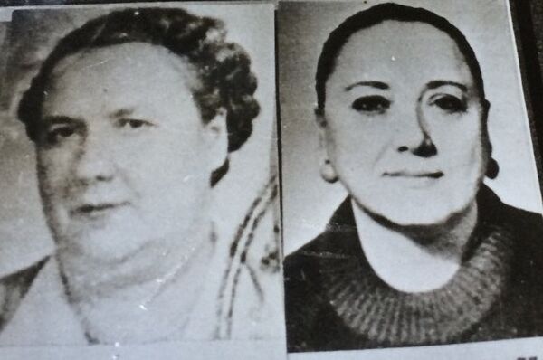 Татьяна Троицкая со своей матерью