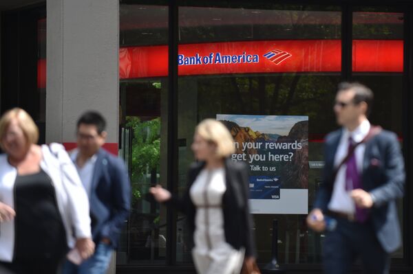 Офис Bank of America в Нью-Йорке Офис Bank of America в Нью-Йорке
