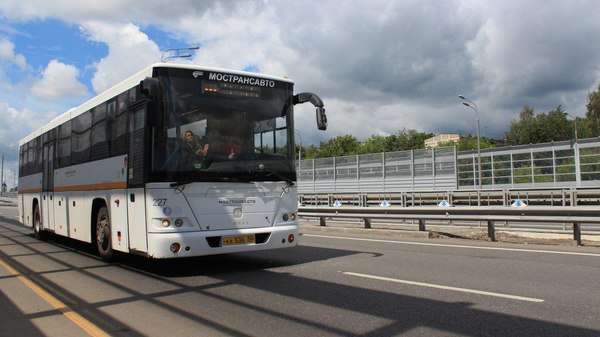 Автобус компании Мострансавто Автобус компании Мострансавто