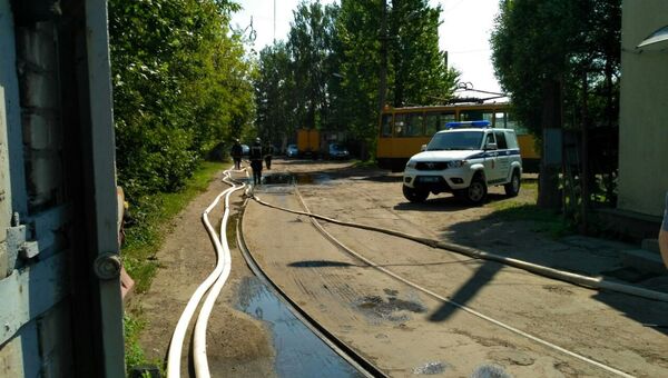 Промзона на Литовской улице в Санкт-Петербурге Промзона на Литовской улице в Санкт-Петербурге