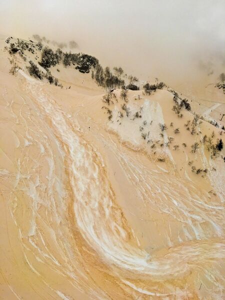 Работа фотографа из России Антона Круглова The Sand-snow river, занявший второе место в номинации Природа в фотоконкурсе 2018 iPhone Photography Awards Работа фотографа из России Антона Круглова The Sand-snow river, занявший второе место в номинации Природа в фотоконкурсе 2018 iPhone Photography Awards