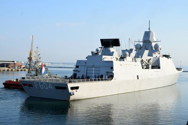 Корабли военно-морской группы НАТО в порту Одессы Корабли военно-морской группы НАТО в порту Одессы