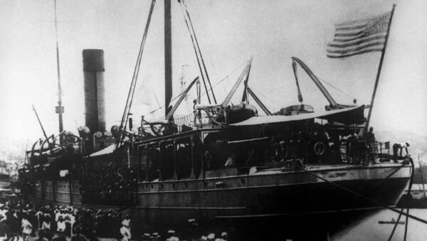 Высадка американских войск во Владивостоке. 1918 год Высадка американских войск во Владивостоке. 1918 год