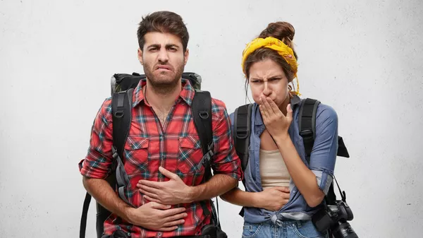 Tourists suffer from poisoning symptoms Tourists suffer from poisoning symptoms