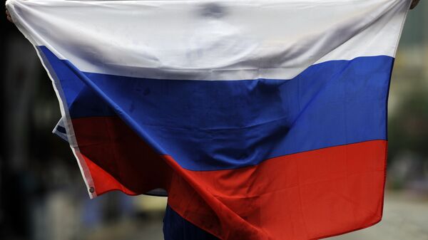 Российский легкоатлет Российский легкоатлет