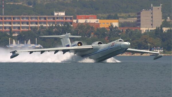Самолет-амфибия А-40 (Альбатрос) Самолет-амфибия А-40 (Альбатрос)