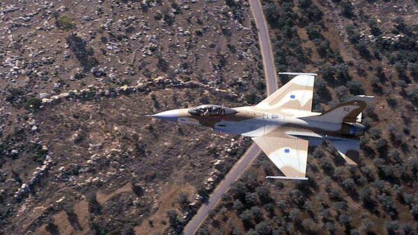 Израильский истребитель F-16 Израильский истребитель F-16
