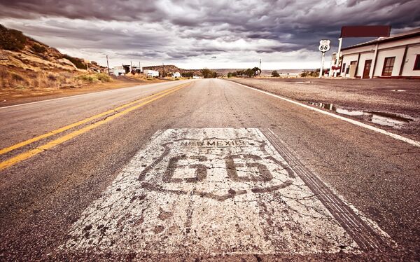 Нумерованное шоссе Route 66 в США Нумерованное шоссе Route 66 в США
