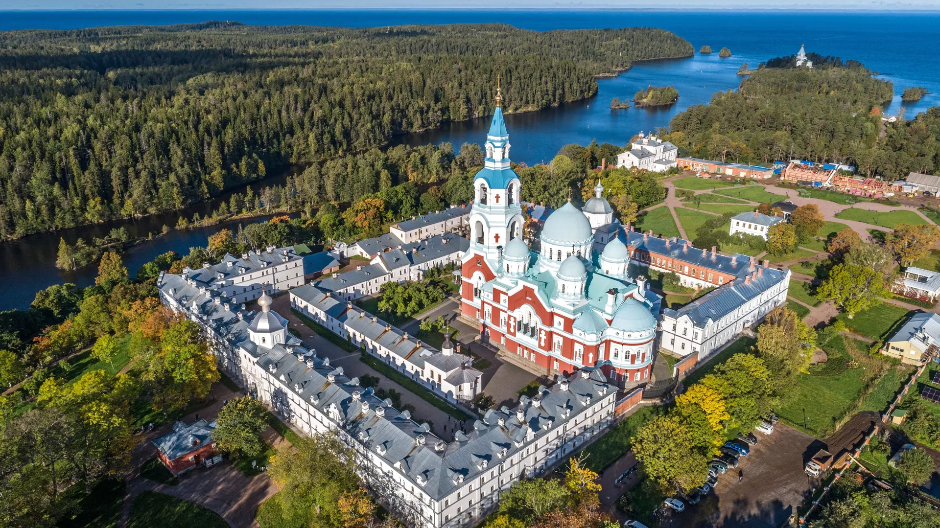 Спасо-Преображенский собор Валаамского монастыря - РИА Новости, 1920, 25.07.2021