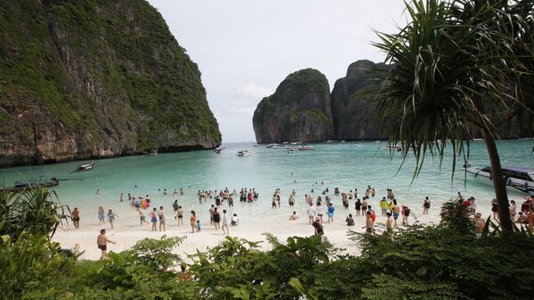 Пляж Maya Bay, Тайланд Пляж Maya Bay, Тайланд