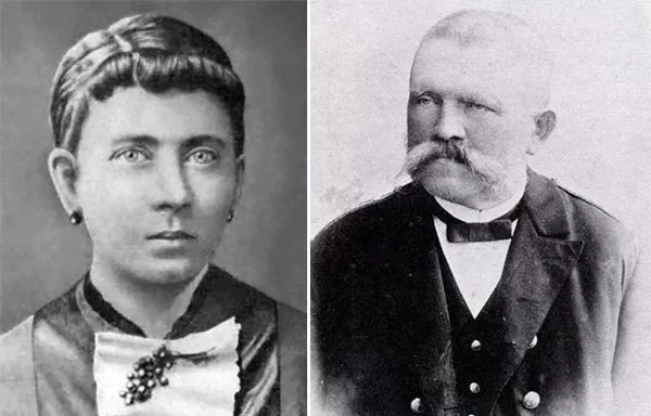 Родители Адольфа Гитлера. Мать Клара и отец Алоис Родители Адольфа Гитлера. Мать Клара и отец Алоис