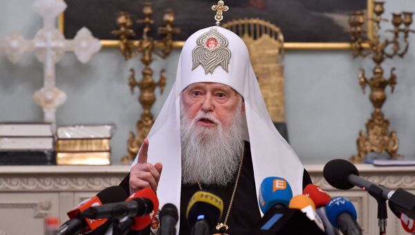 Глава Киевского патриархата Филарет (Денисенко). Архивное фото Глава Киевского патриархата Филарет (Денисенко). Архивное фото