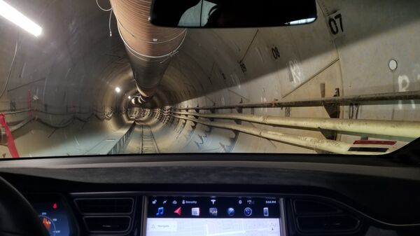 Скоростной тоннель компании The Boring Company Скоростной тоннель компании The Boring Company