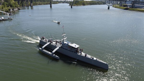 Беспилотный корабль-разведчик Sea Hunter Беспилотный корабль-разведчик Sea Hunter