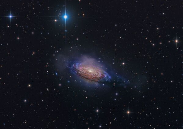 Работа фотографа Steven Mohr NGC 3521 Mysterious Galaxy. Конкурс Insight Astronomy Photographer of the year 2018 Работа фотографа Steven Mohr NGC 3521 Mysterious Galaxy. Конкурс Insight Astronomy Photographer of the year 2018