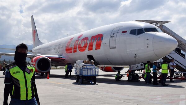 Boeing 737-800 авиакомпании Lion Air. Архивное фото Boeing 737-800 авиакомпании Lion Air. Архивное фото