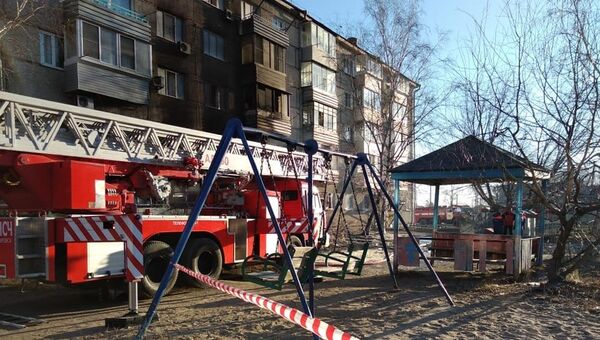 Ликвидация последствий взрыва газа в жилом доме в поселке Приамурский Еврейской автономной области. 6 ноября 2018 Ликвидация последствий взрыва газа в жилом доме в поселке Приамурский Еврейской автономной области. 6 ноября 2018