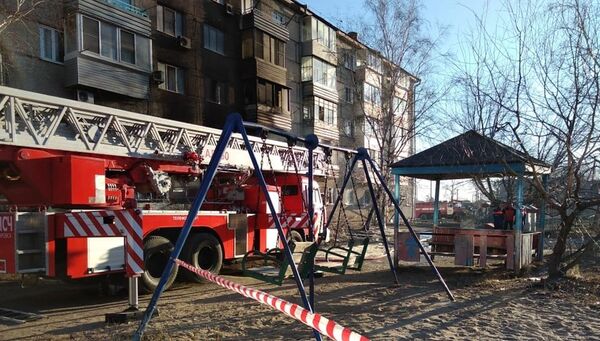 Ликвидация последствий взрыва газа в жилом доме в поселке Приамурский Еврейской автономной области Ликвидация последствий взрыва газа в жилом доме в поселке Приамурский Еврейской автономной области