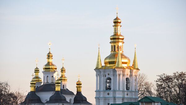 Киево-Печерская лавра. Архивное фото Киево-Печерская лавра. Архивное фото