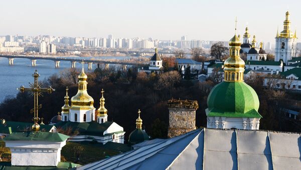 Киево-Печерская лавра. Архивное фото Киево-Печерская лавра. Архивное фото