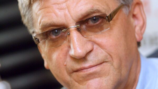 Президент Союза биатлонистов России Александр Тихонов Президент Союза биатлонистов России Александр Тихонов