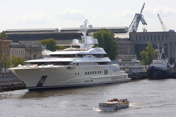 Яхта Романа Абрамовича Pelorus Яхта Романа Абрамовича Pelorus