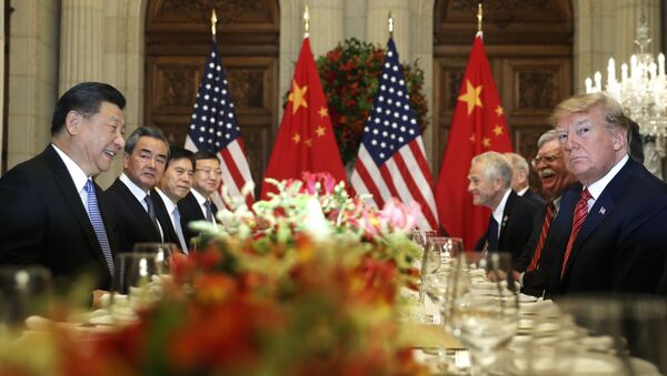 Встреча президента США Дональда Трампа и председателя КНР Си Цзиньпиня на саммите G20 в Аргентине