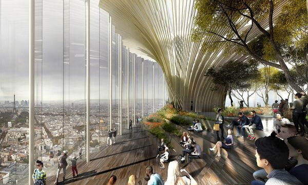 Проект здания Tour Montparnasse в Париже, победивший в категории Glass Future Prize, supported by Guardian Glass на Всемирном фестивале архитектуры Проект здания Tour Montparnasse в Париже, победивший в категории Glass Future Prize, supported by Guardian Glass на Всемирном фестивале архитектуры