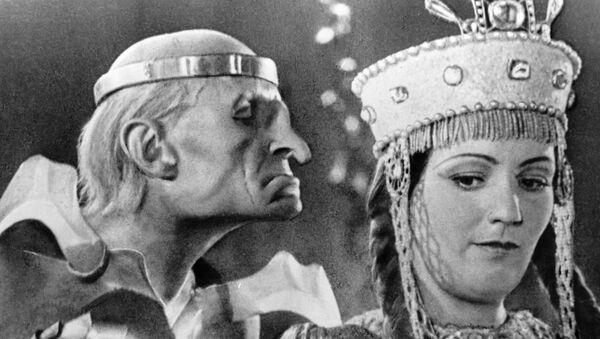 Георгий Милляр и Галина Григорьева в фильме Кащей Бессмертный Георгий Милляр и Галина Григорьева в фильме Кащей Бессмертный