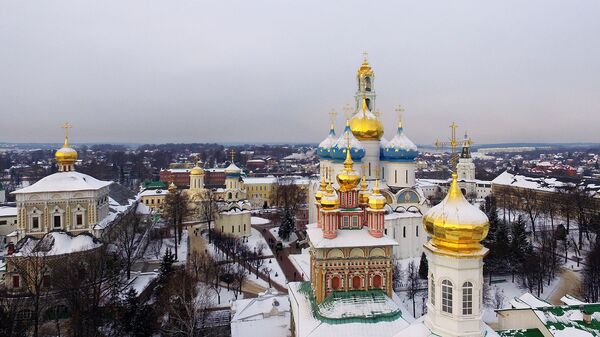 Троице-Сергиева лавра в городе Сергиевом Посаде Московской области Троице-Сергиева лавра в городе Сергиевом Посаде Московской области