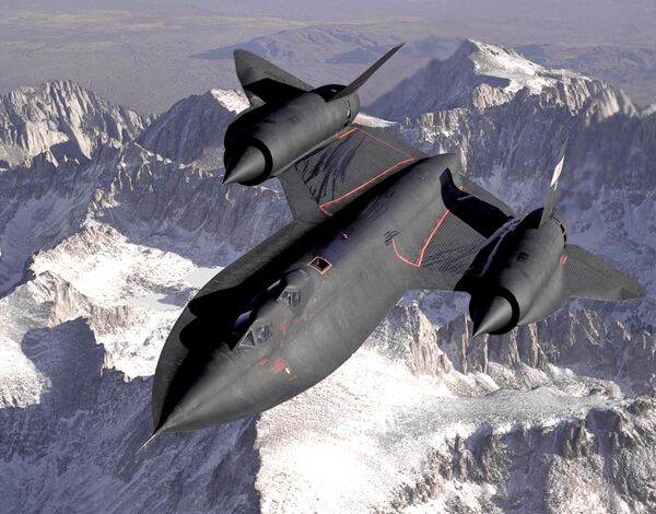 Стратегический разведчик Lockheed SR-71B Blackbird Стратегический разведчик Lockheed SR-71B Blackbird