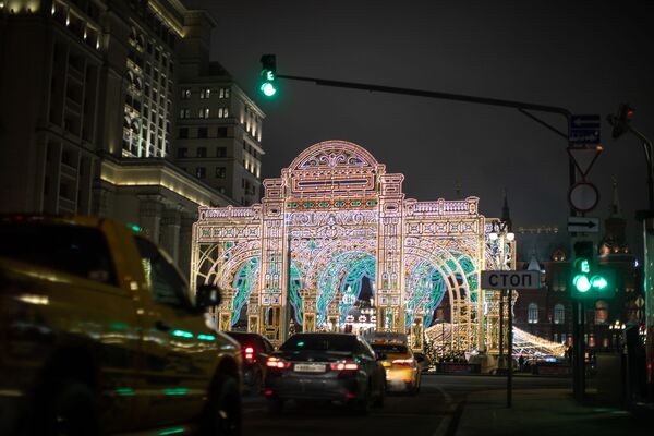 Новогодняя иллюминация в Москве Новогодняя иллюминация в Москве