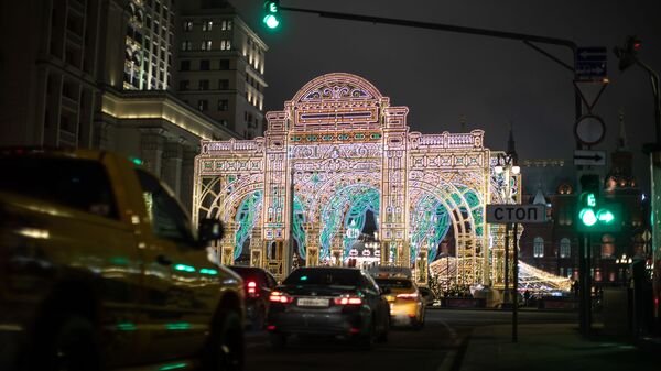 Новогодняя иллюминация в Москве Новогодняя иллюминация в Москве