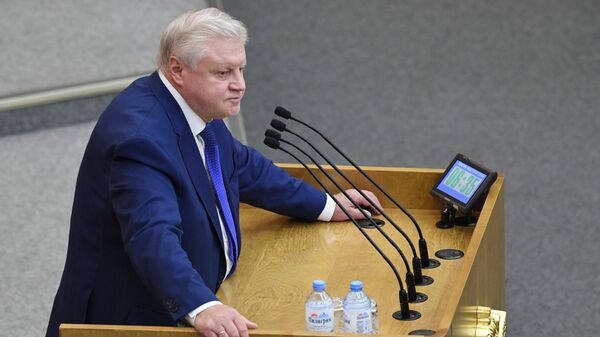Руководитель фракции Справедливая Россия в Государственной Думе РФ Сергей Миронов Руководитель фракции Справедливая Россия в Государственной Думе РФ Сергей Миронов