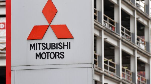Логотип компании Mitsubishi Логотип компании Mitsubishi