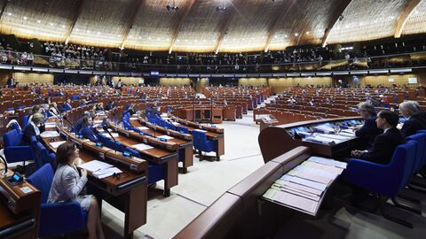 Заседание Парламентской Ассамблеи Совета Европы Заседание Парламентской Ассамблеи Совета Европы