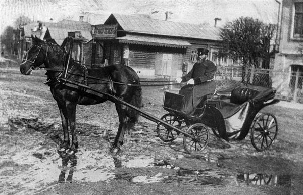 Извозчик-лихач. Дореволюционная Россия. 1900-е Извозчик-лихач. Дореволюционная Россия. 1900-е