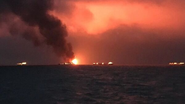 Пожар на газовых танкерах в Черном море Пожар на газовых танкерах в Черном море