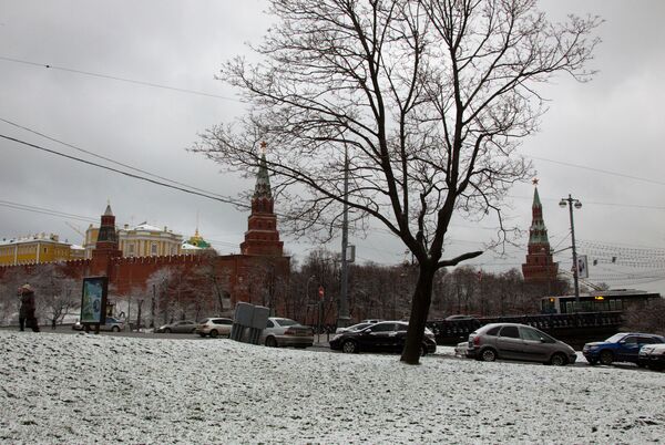 Снег в Москве Снег в Москве