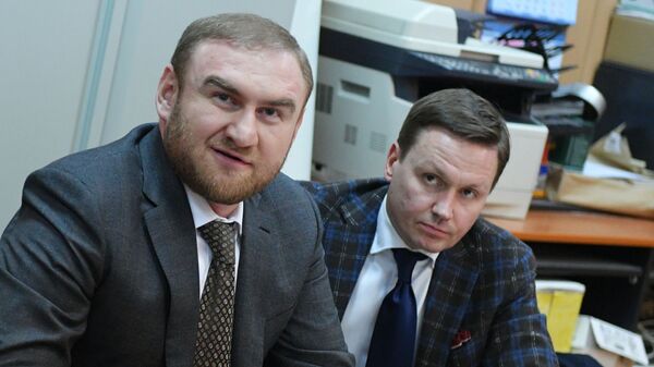 Сенатор Рауф Арашуков в Басманном суде Москвы Сенатор Рауф Арашуков в Басманном суде Москвы