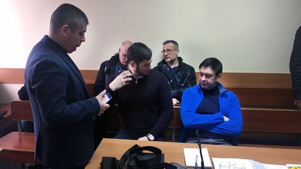 Кирилл Вышинский в Херсонском городском суде. 1 февраля 2019 Кирилл Вышинский в Херсонском городском суде. 1 февраля 2019