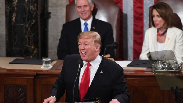 Послание 45-го президента США Дональда Трампа конгрессу. 5 февраля 2019 Послание 45-го президента США Дональда Трампа конгрессу. 5 февраля 2019